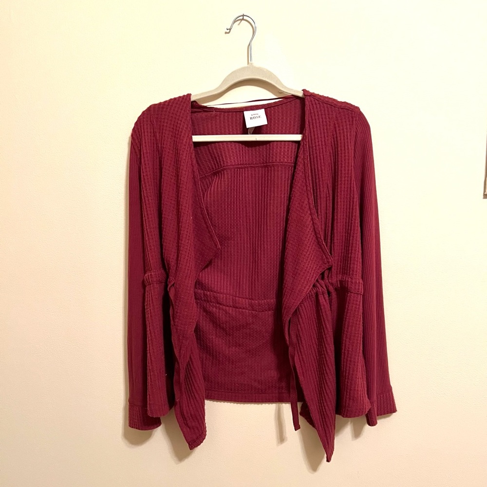 Knox Rose Red Cardigan